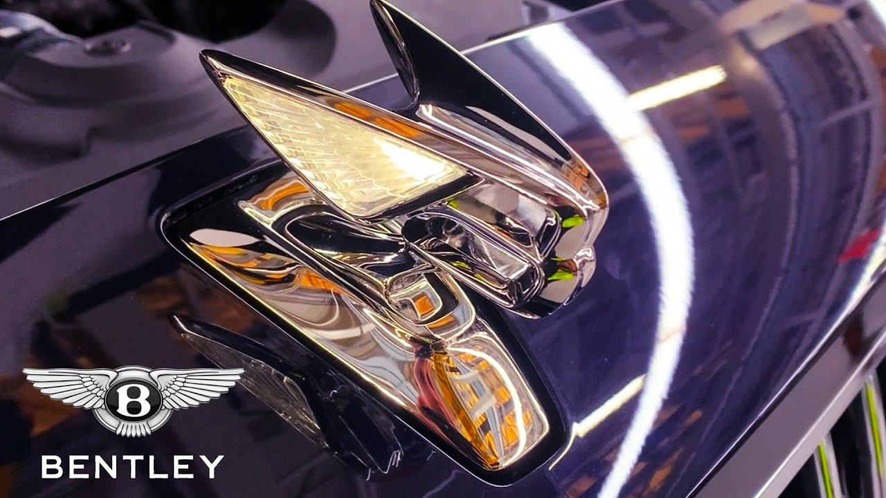 Bentley 'Flying B' hood mascot Production (this is how it's made)
