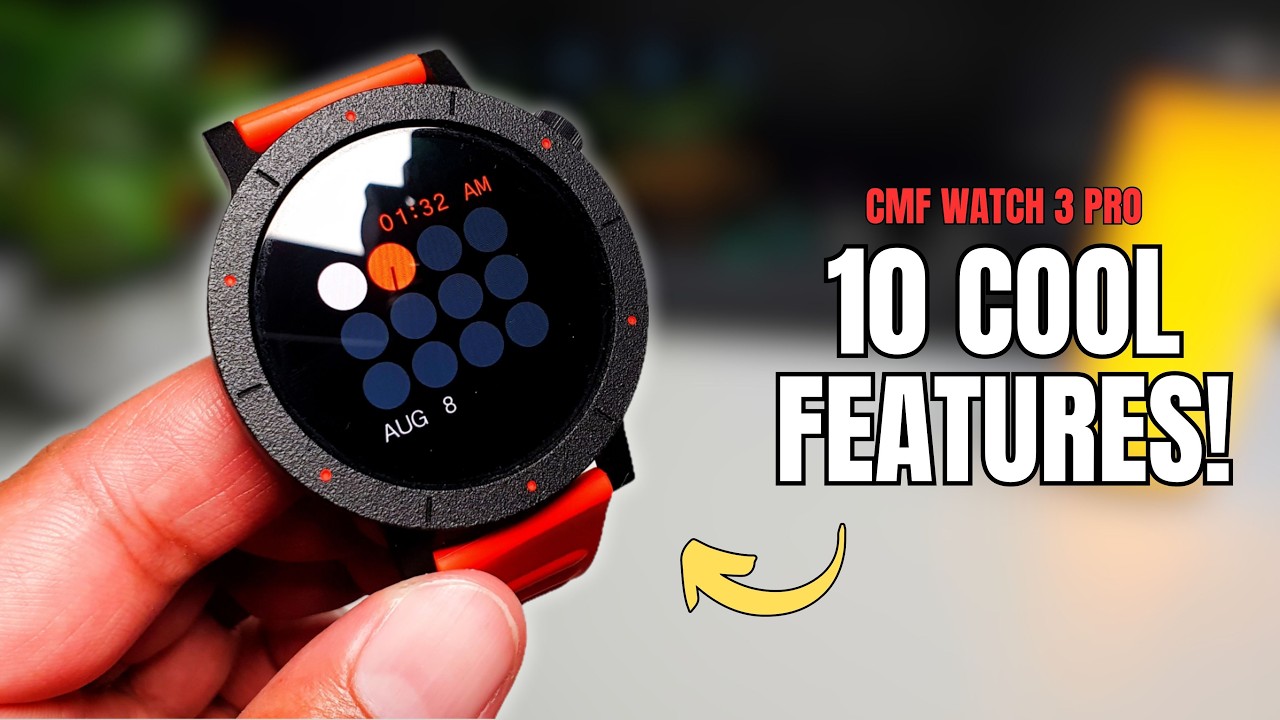 10 Cool Things to do With CMF Watch 3 Pro!