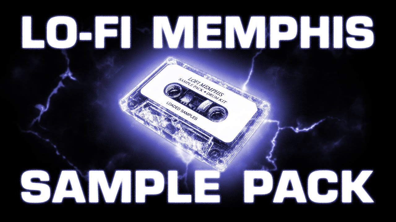 Authentic LO-FI MEMPHIS RAP Sample Pack / Drum Kit 🎹 90s Cassette Sounds, Phonk Loops, Vocal Samples