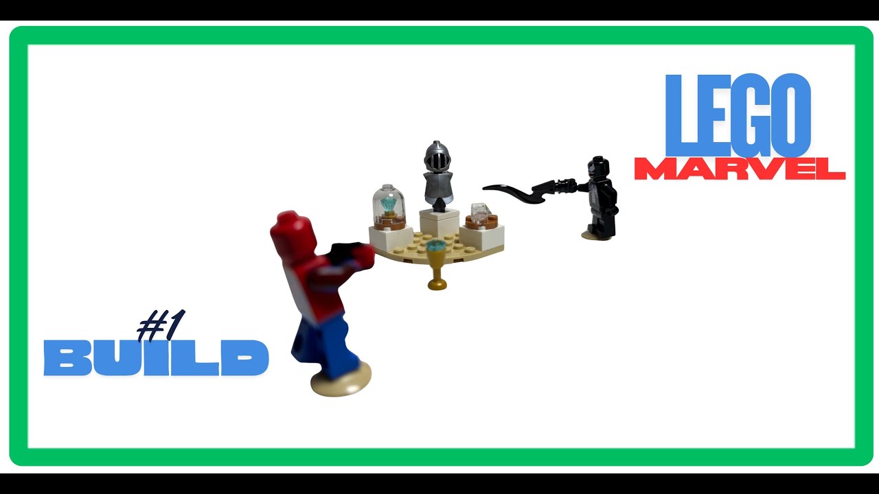 LEGO Marvel 30707 Venom's Museum Robbery, Build, ASMR | No Talking