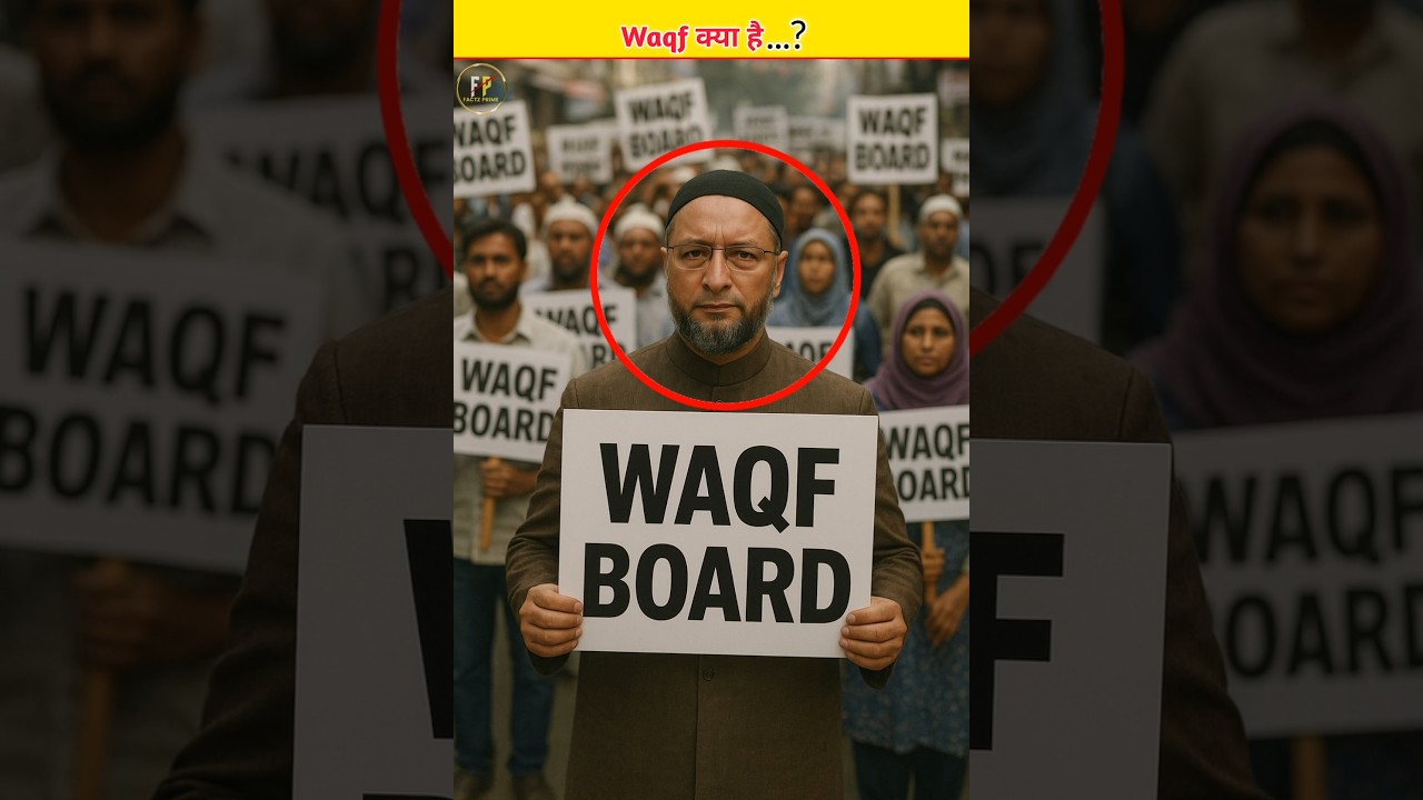 What is Waqf Property...?🤔 ||Factz Prime ||