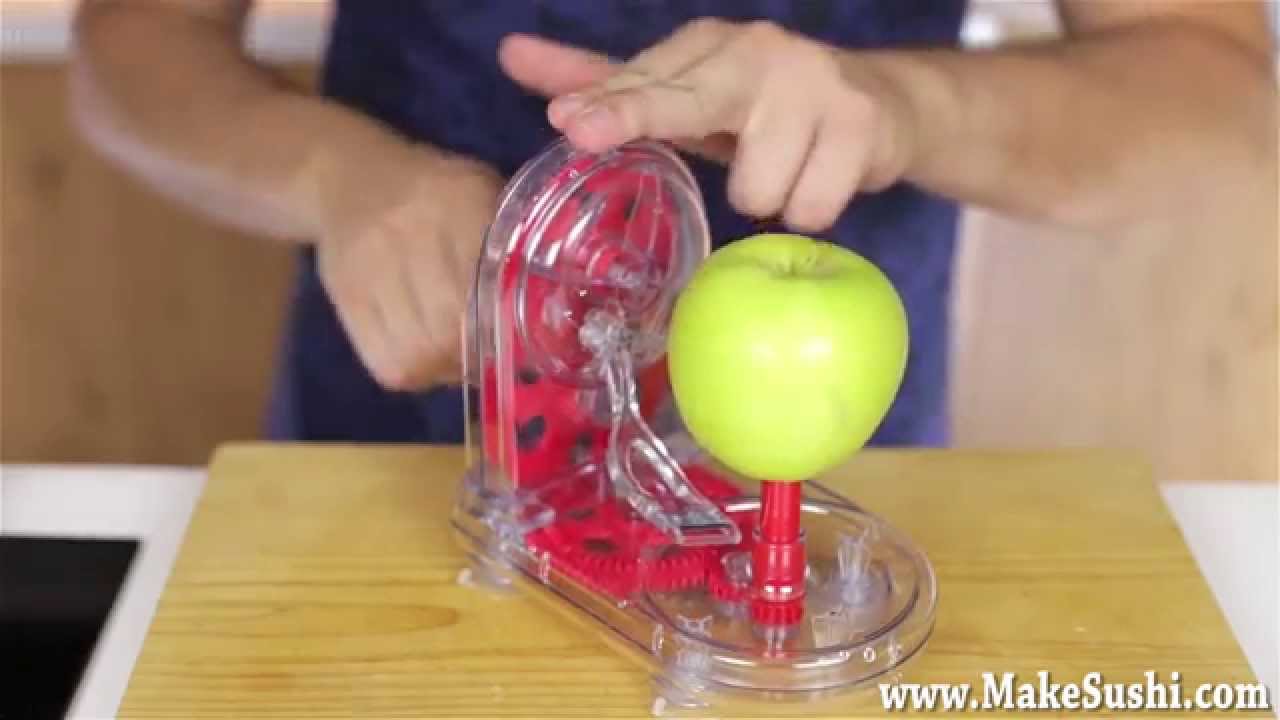 Insane Japanese Apple Peeler!