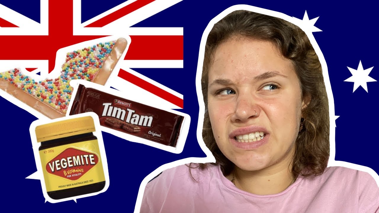 Trying AUSTRALIAN Foods For The First Time! *not impressed*