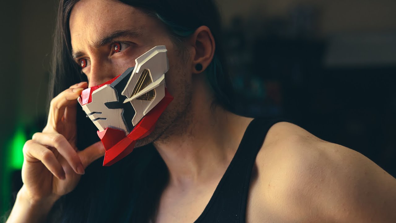 3D PRINTING GUNDAM | 3D Printing Custom Mecha Masks