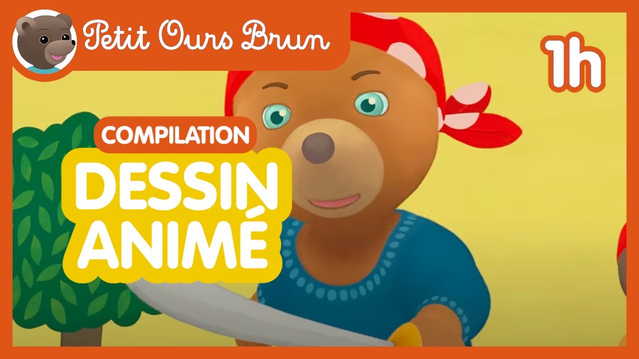🏴‍☠️  Petit Ours Brun le pirate ! 🏴‍☠️  Nouveaux épisodes ! Dessin Animé