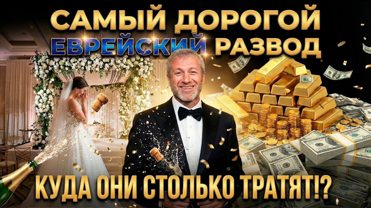 Самый ДОРОГОЙ ЕВРЕЙСКИЙ развод: За что АБРАМОВИЧ платит ЖЕНАМ даже после РАЗВОДА?