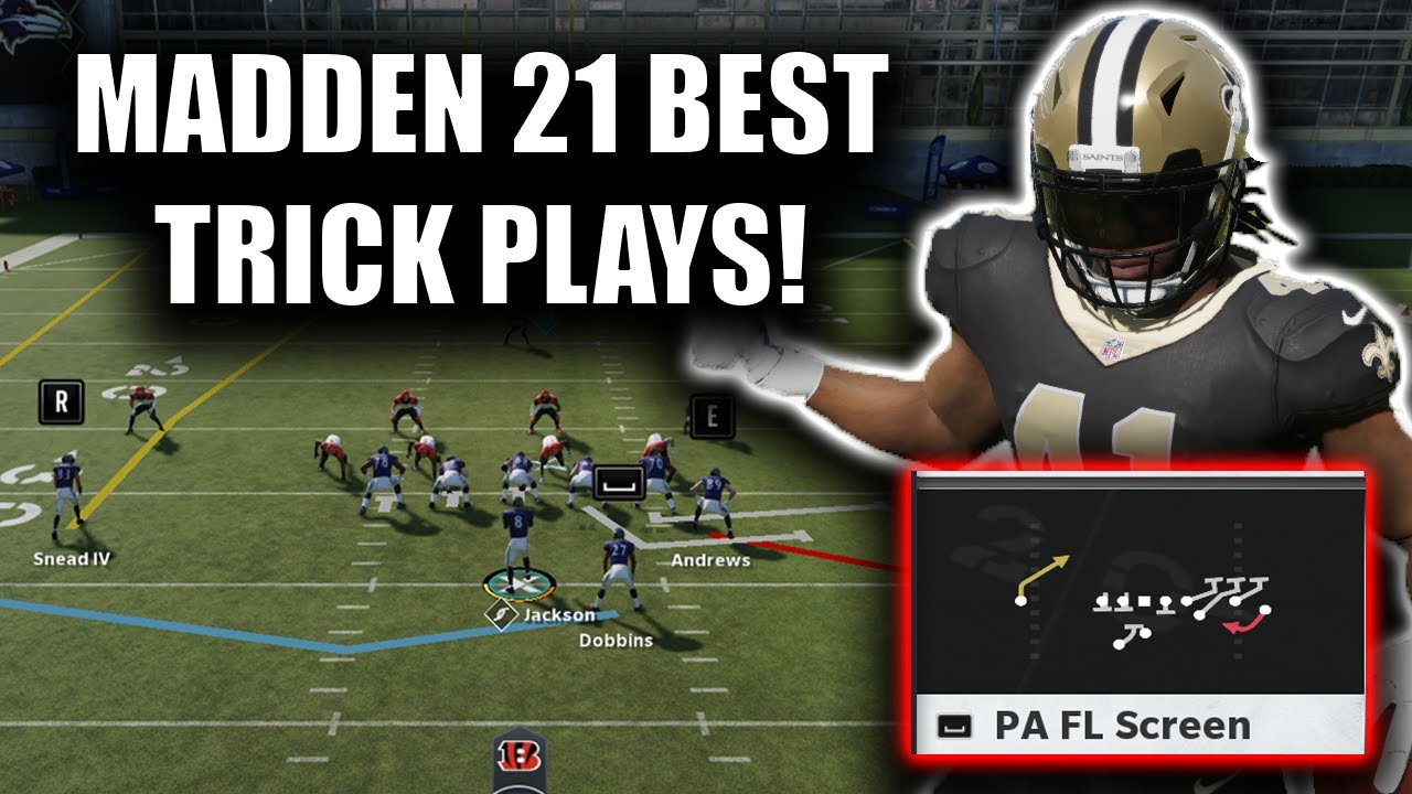*BEST* TRICK PLAYS IN MADDEN 21!