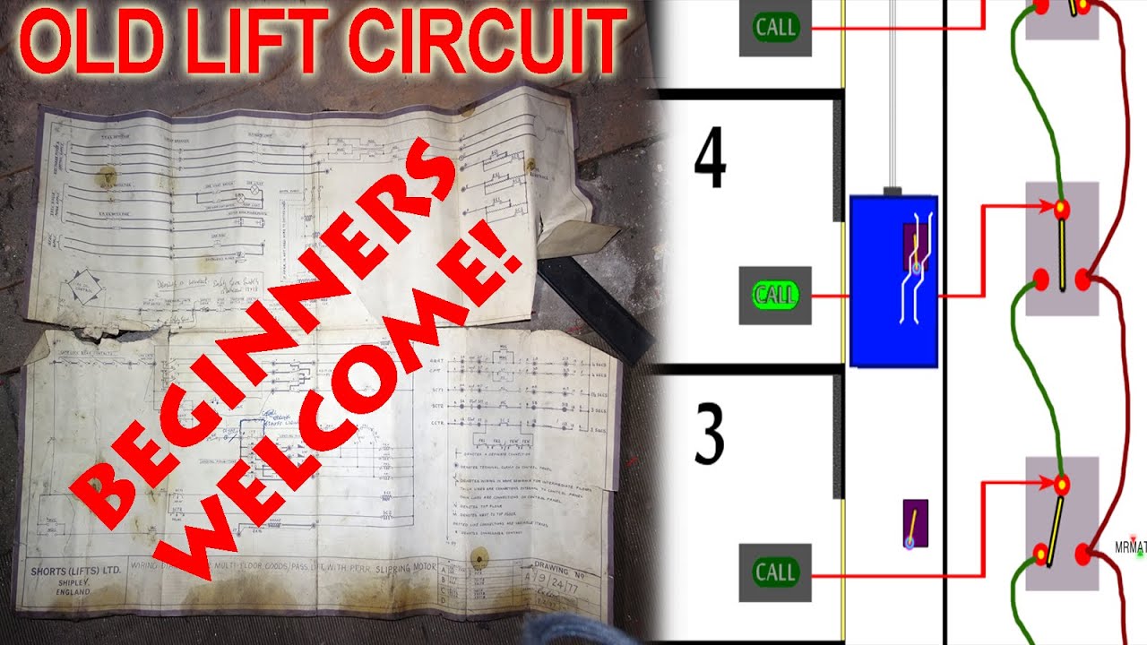 Old lift CIRCUIT run-though (MORE INTERESTING THAT YOU THINK!)
