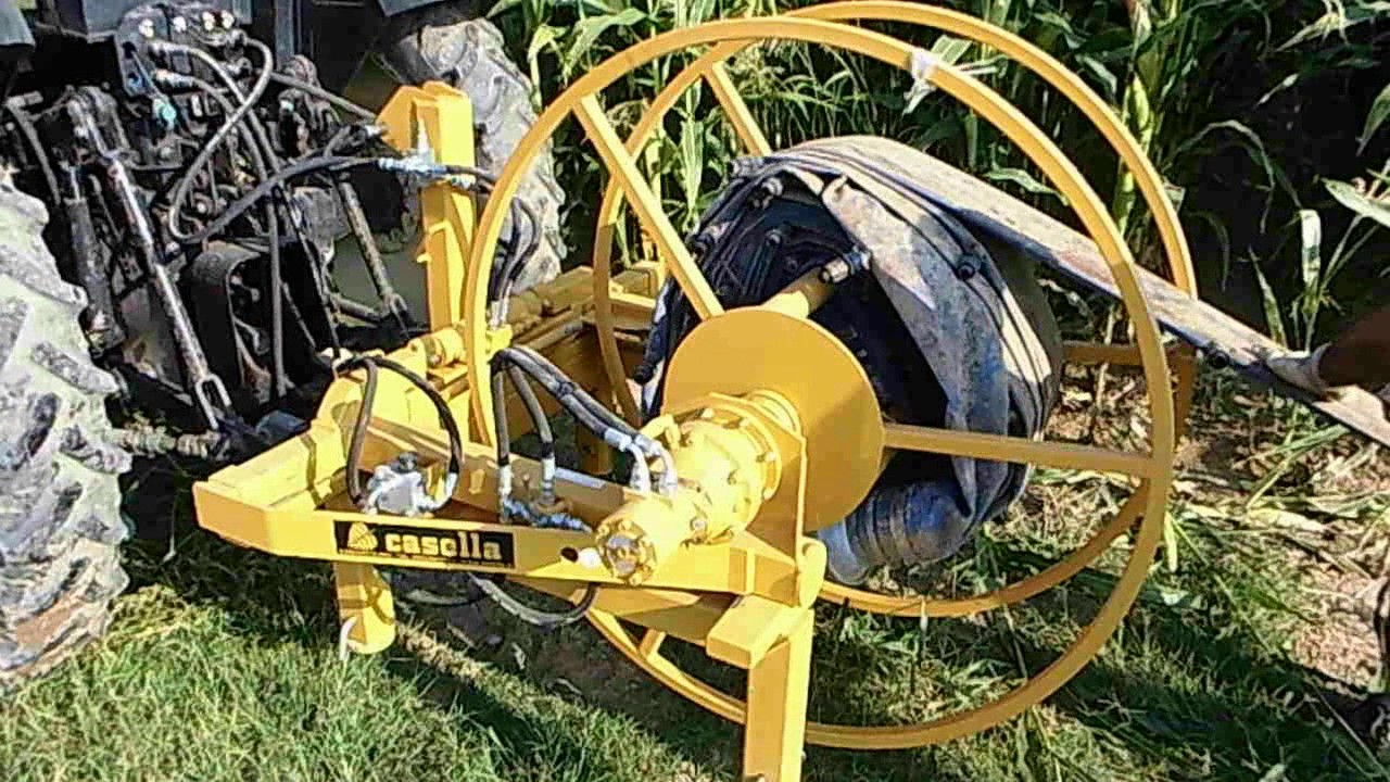 Lay flat roller for drip Irrigation - Avvolgi manichetta irrigazione a goccia