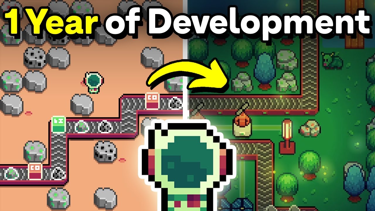 1 YEAR of Game Development in less than 10 minutes!