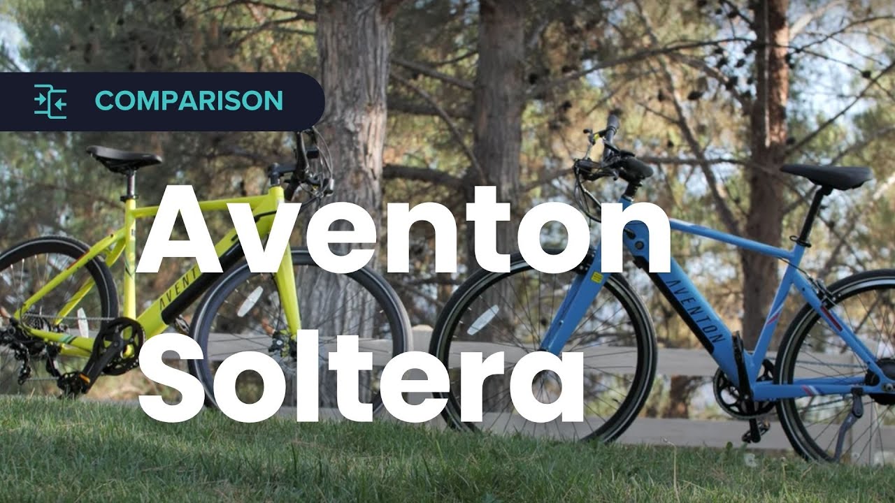 E-BIke Comparison: Aventon Soltera Single Speed vs 7 Speed