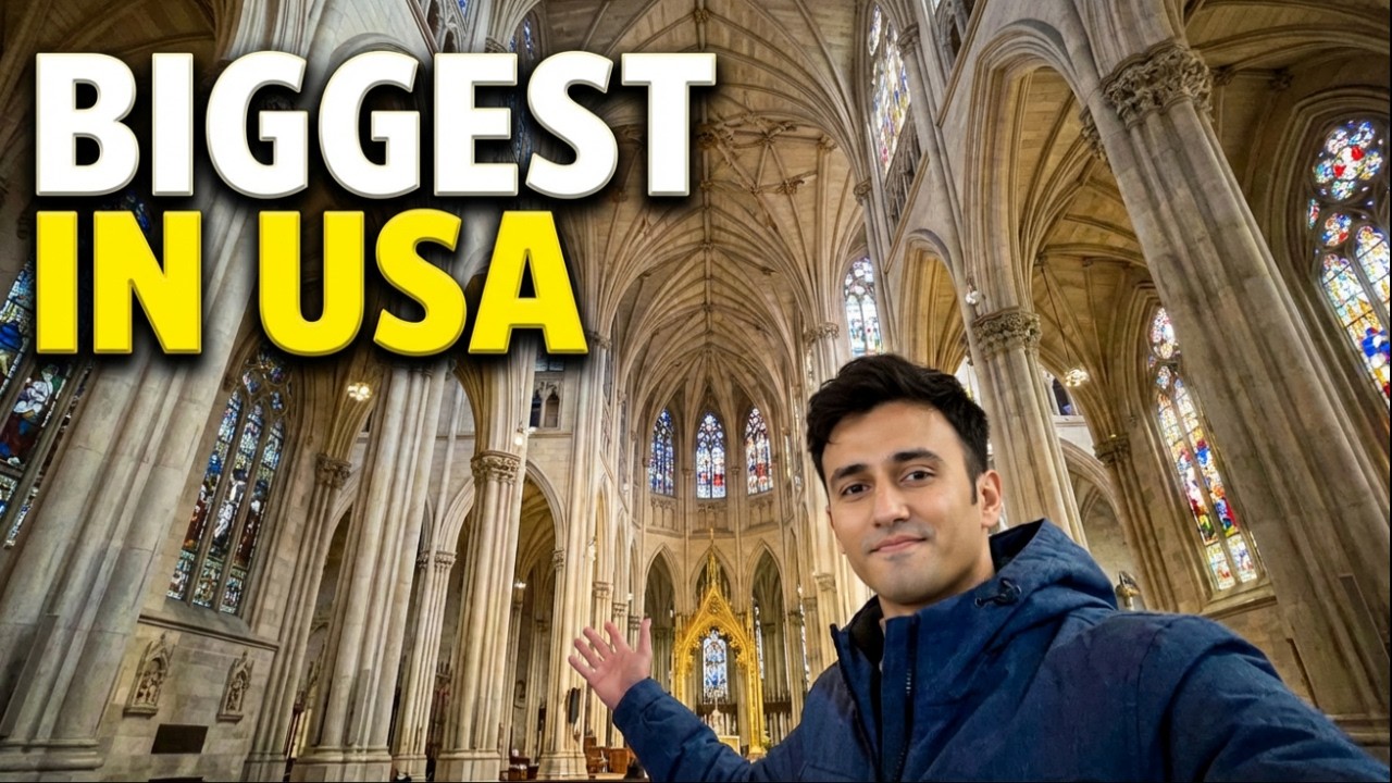 i visited NYC's oldest gothic cathedral - almost 150+ years old