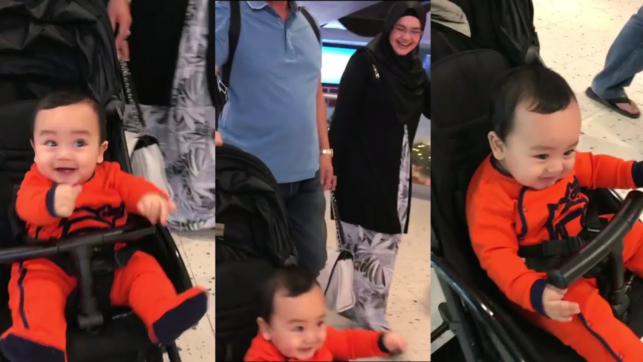 Suka betul Arif Jiwa dapat jalan2 pergi mall dengan Datuk Siti Nurhaliza