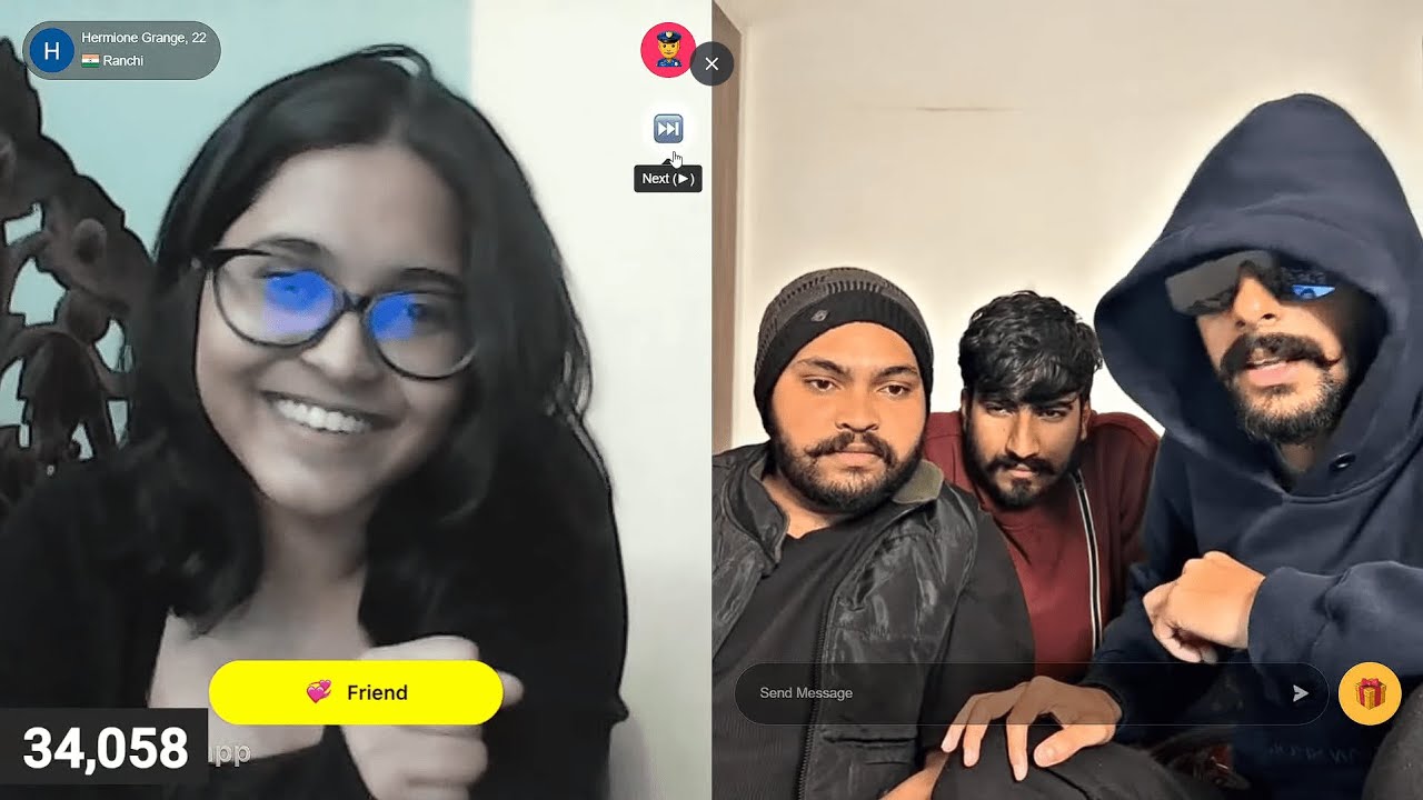 Trolling Girls On Monkey Live || JRY ||
