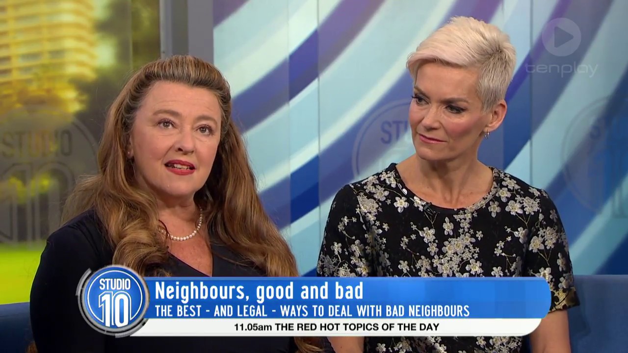 How To Deal With Bad Neighbours | Studio 10