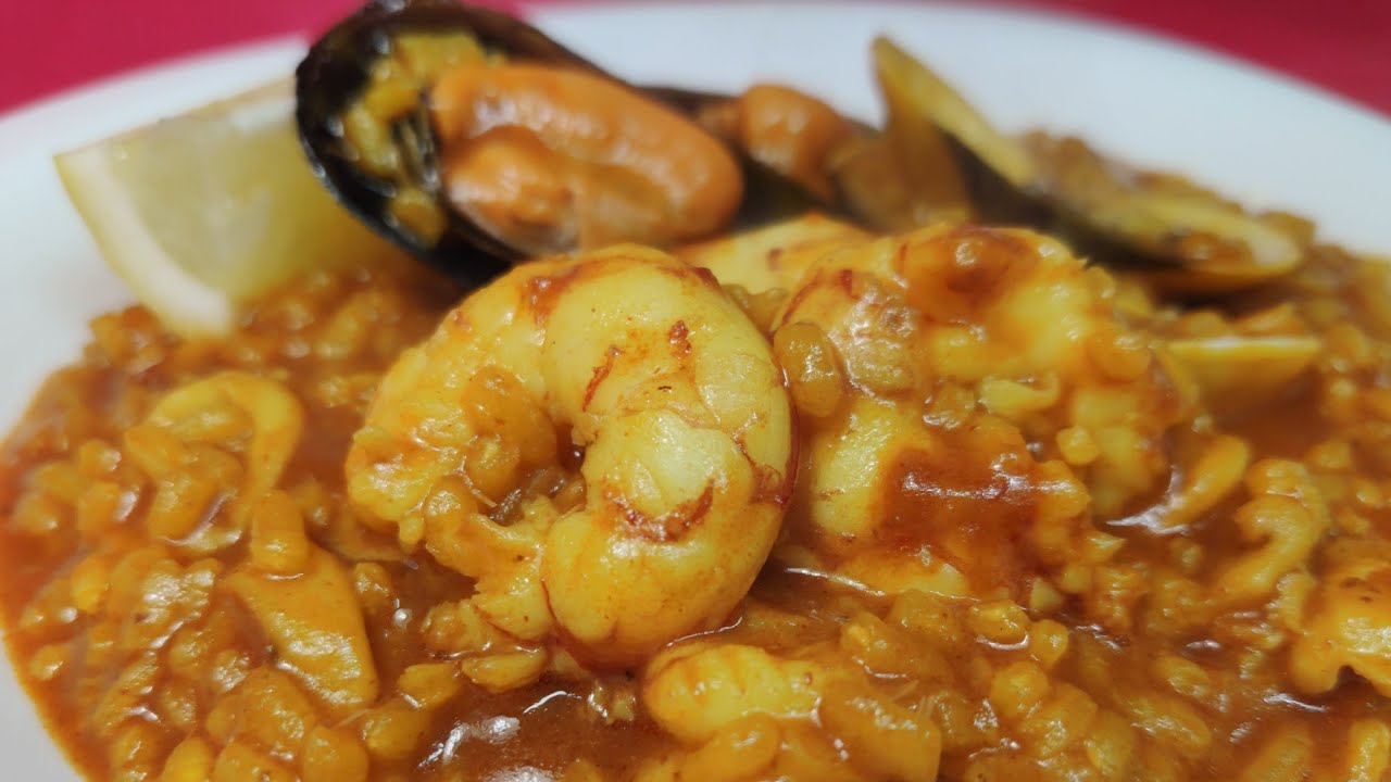 Arroz a la marinera!!!!🥘🥘 #recetasfsciles #comohacer