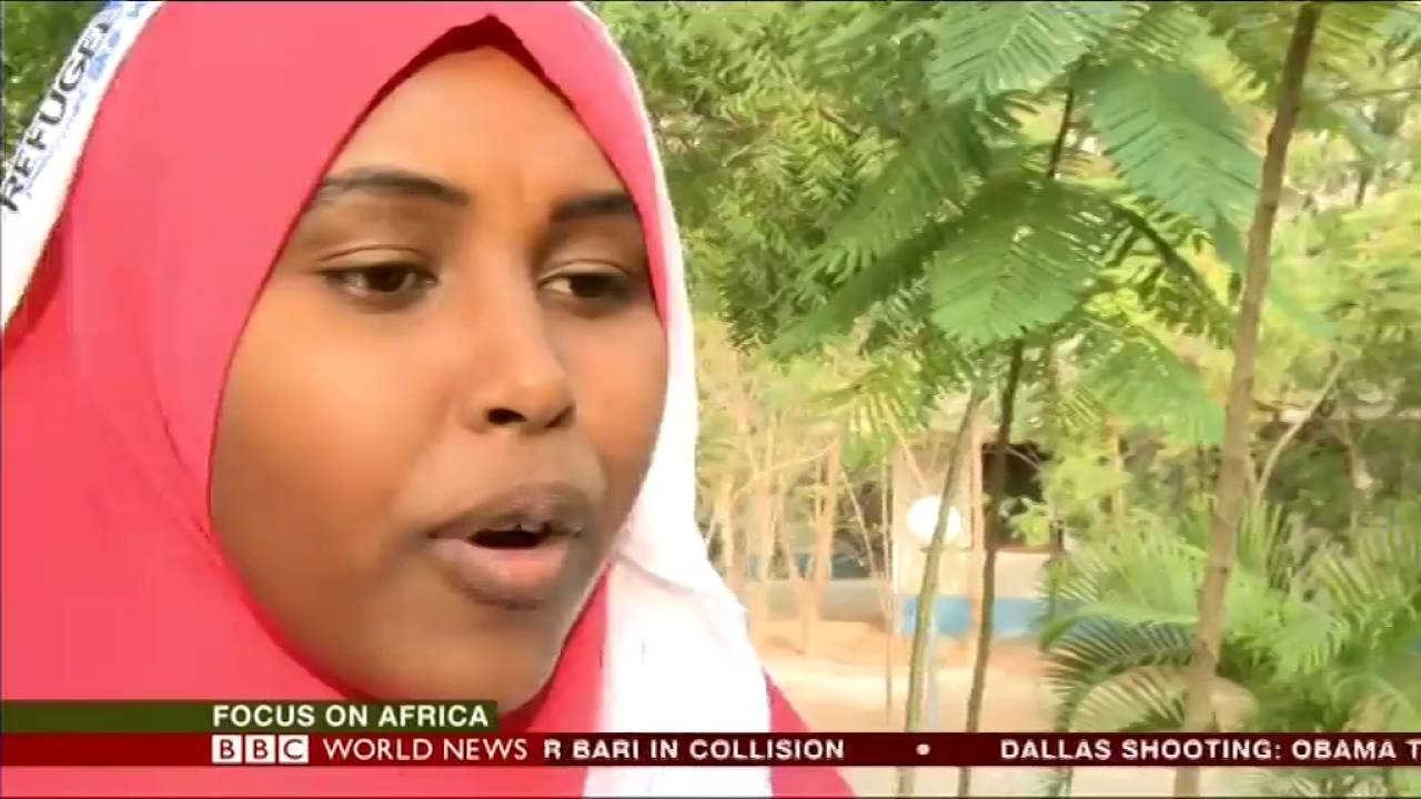 Malala Yousafzai visits Dadaab Refugee Camp