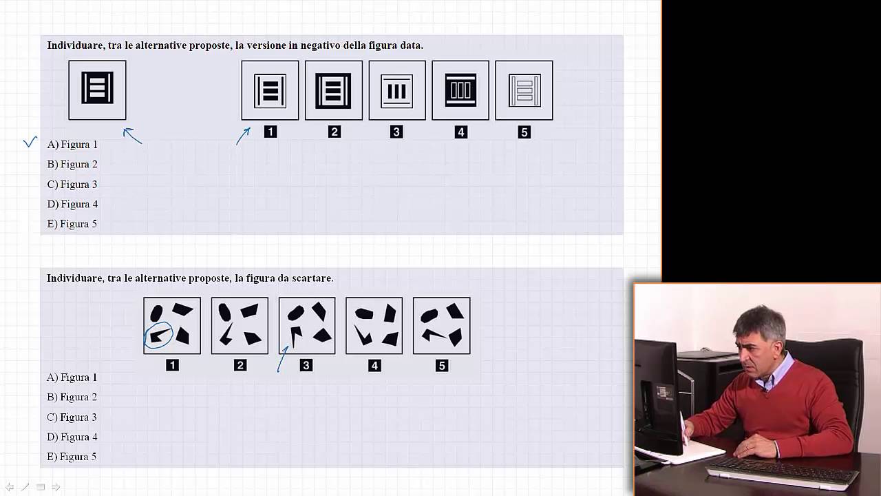 Test accesso Medicina - Logica Matematica - Quesiti con figure - YouTube - 29elode.it