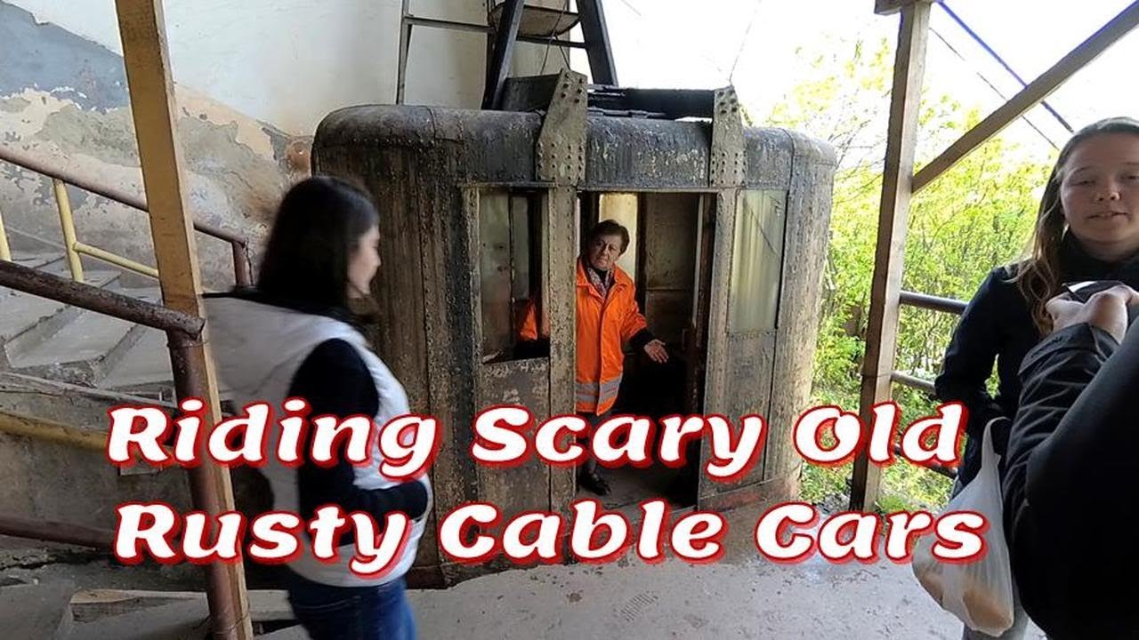 Scary Travel Experience | Old Rusty Soviet Cable Cars Chiatura