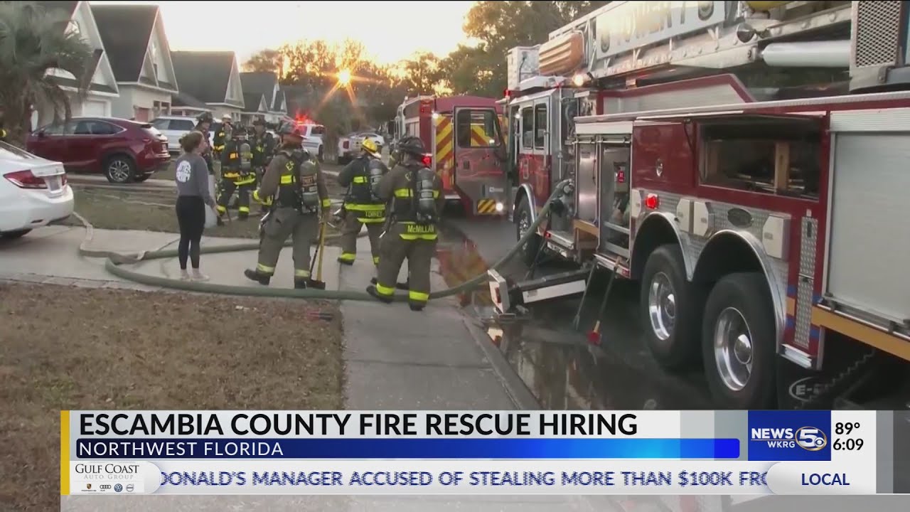 Escambia County Fire Rescue looking for firefighters