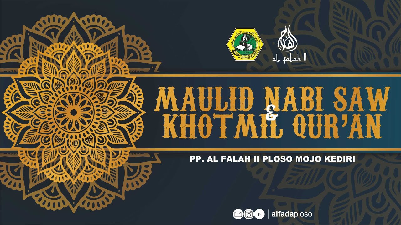 🔴 (LIVE) MAULID NABI MUHAMMAD SAW DAN KHOTMIL QUR'AN PP. AL FALAH II PLOSO