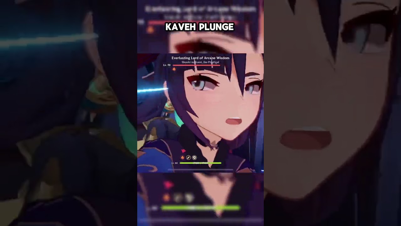 KAVEH DENDRO PLUNGE DPS #genshinimpact #genshin #kaveh