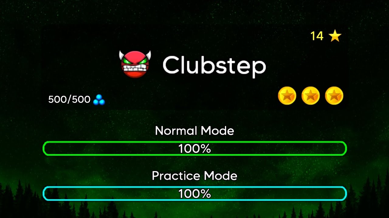 [지오메트리대쉬] Clubstep 100%ㅣ멘탈출