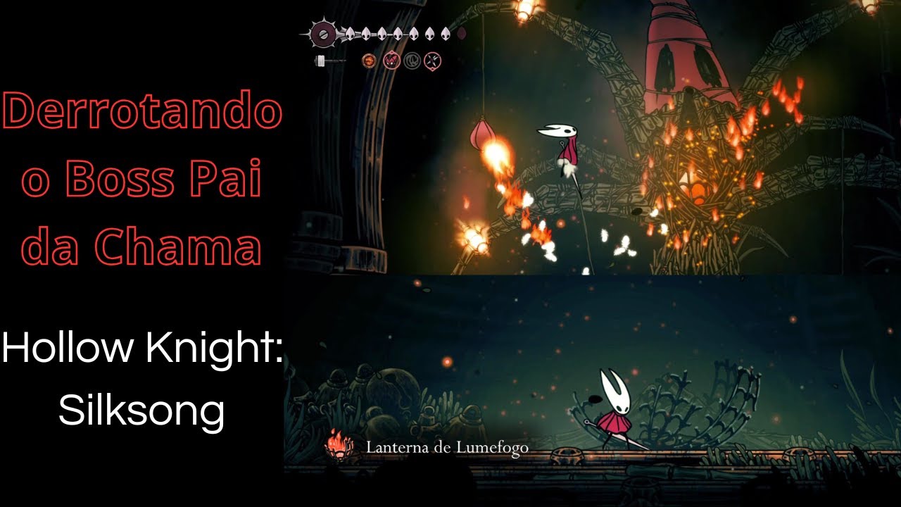 boss do bosque dos lumes hollow knight silksong