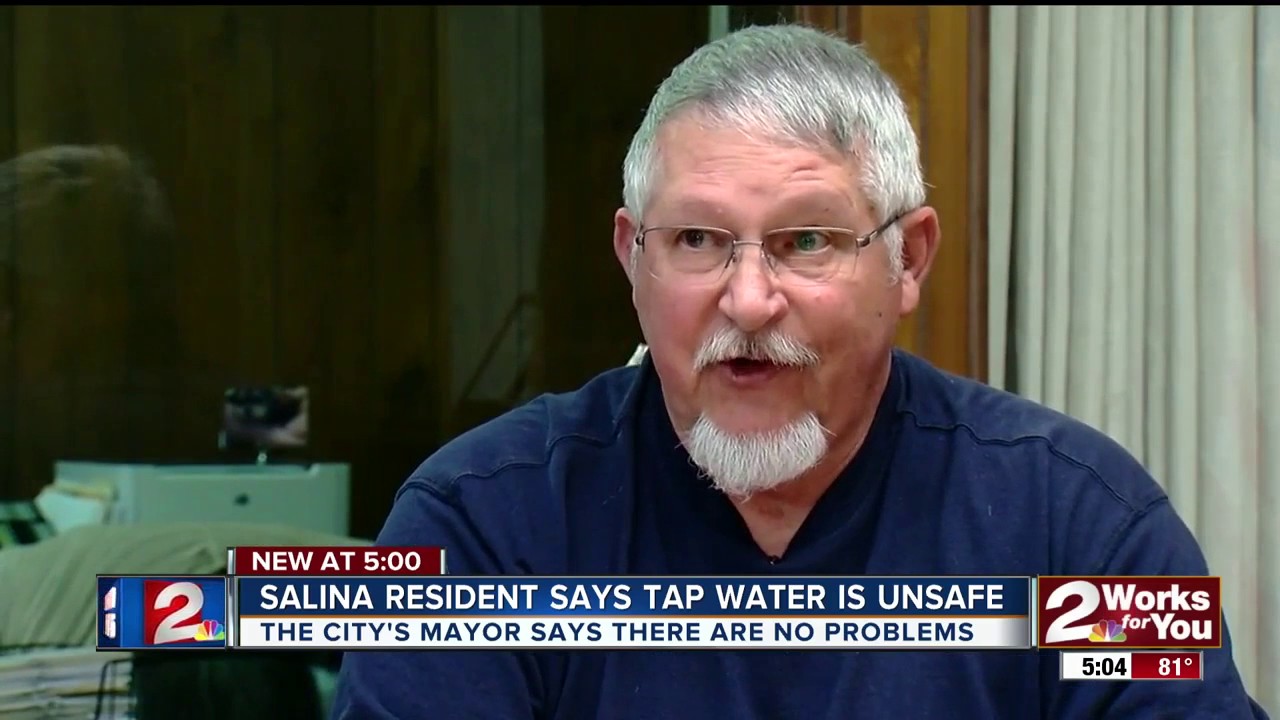 Salina resident says tap water is 'unsafe'
