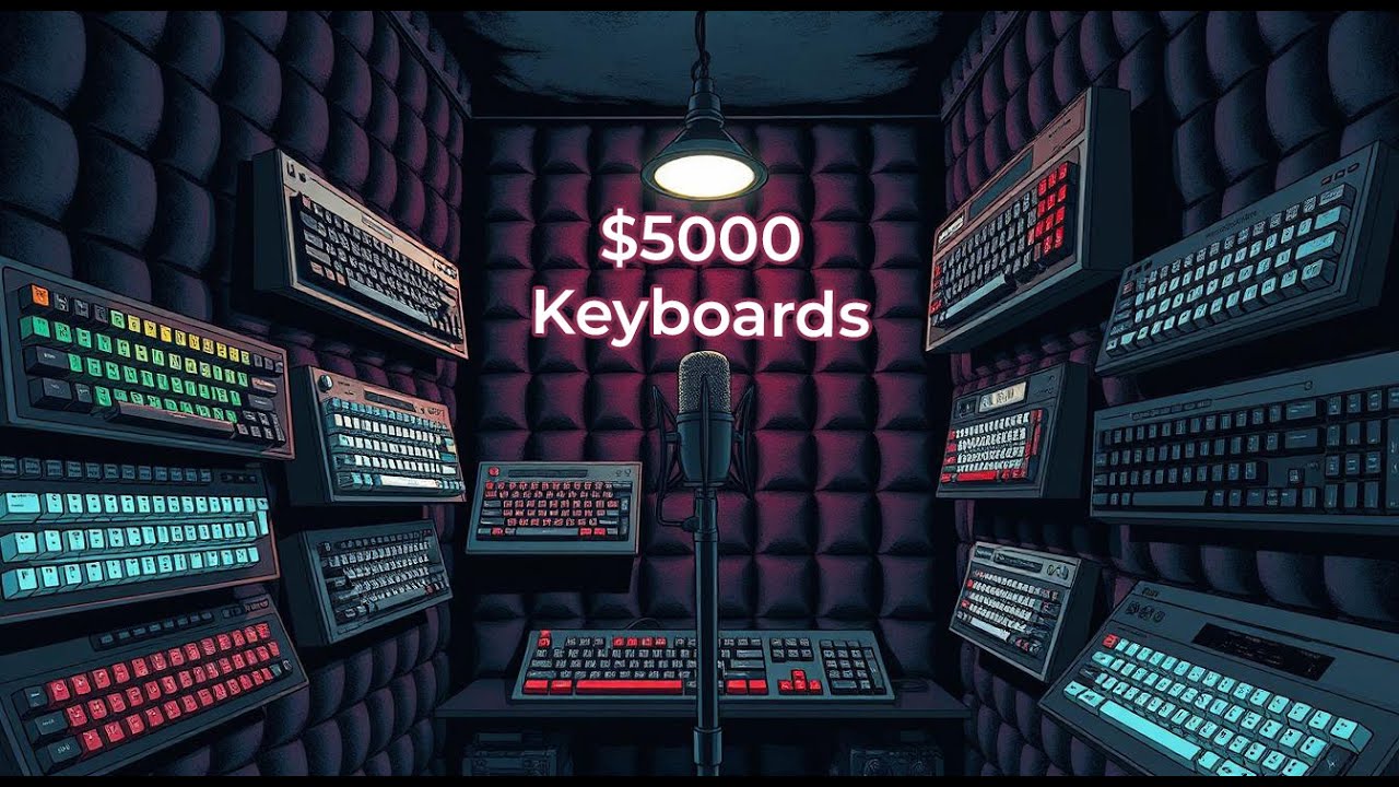 #ASMR Sound Testing My $5000 Keyboard Collection