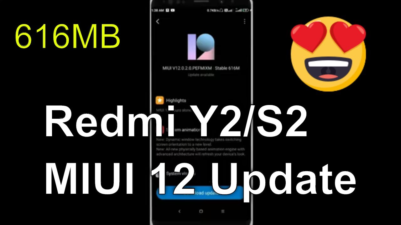Redmi y2 / s2  Miui 12.0.2.0 Update | kab milega Update 🔥 update miui12 | 4k video