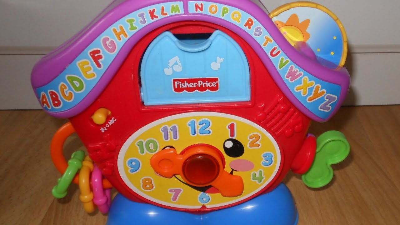 Fisher Price Laugh & Learn Peek-a-boo Cuckoo  Mattel.Musical clock toy