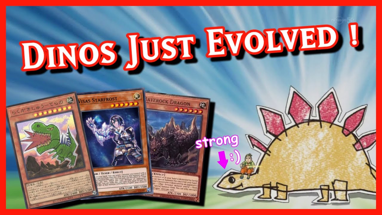 Dinos just got new support ! Doodle Beast Dino Deck post BLCR