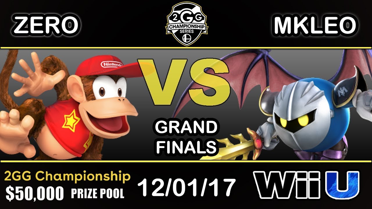 2GGC - TSM | ZeRo (Diddy Kong) Vs. FOX MVG | MKLeo (Metaknight) - Grand Finals