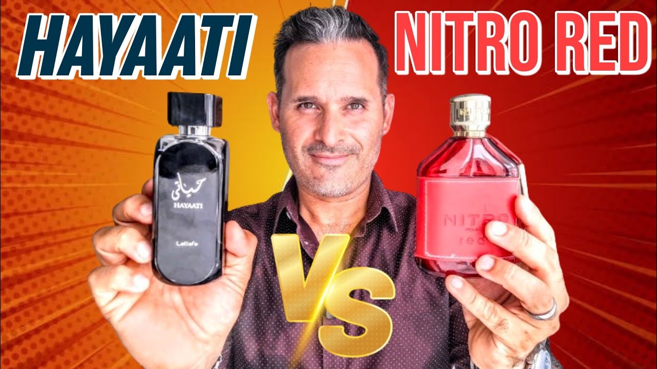 🥊HAYAATI de Lattafa VS NITRO RED de Dumont 🥊