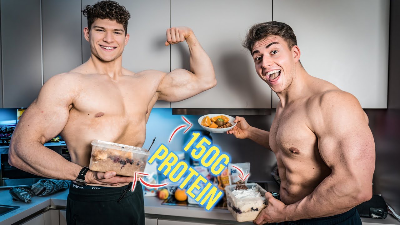 Mein 150g Protein Frühstück für deinen Muskelaufbau!