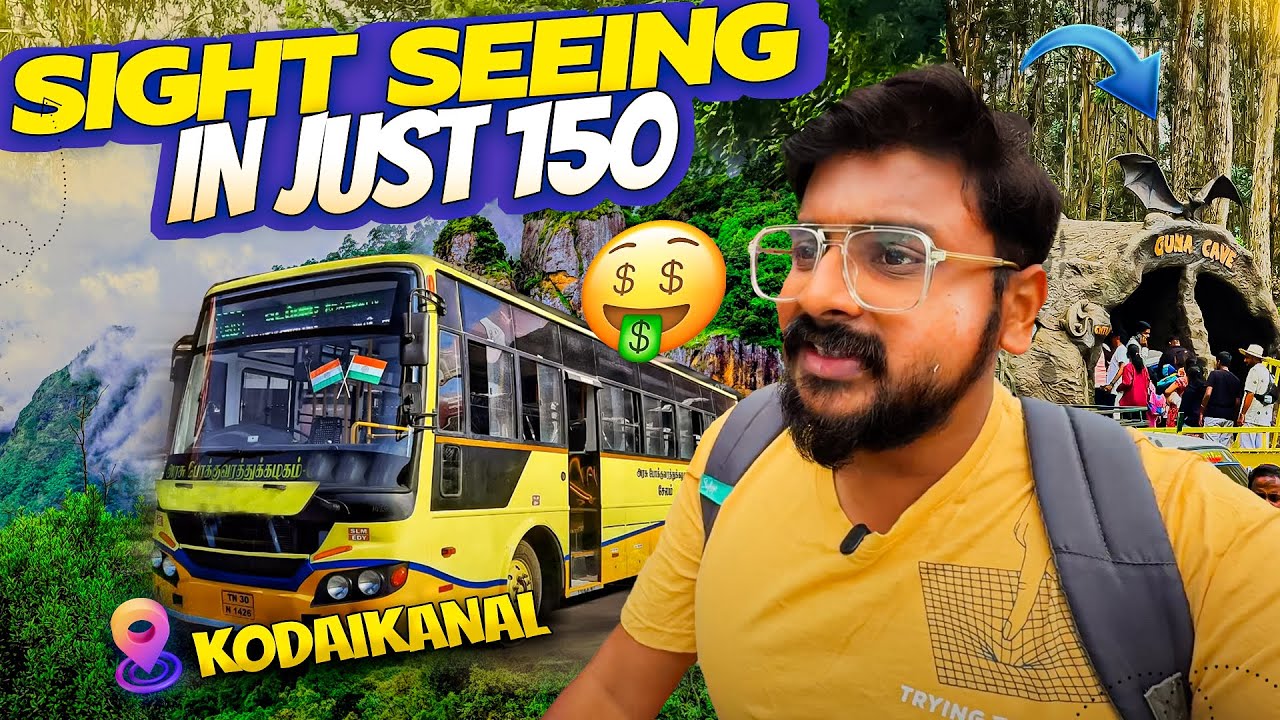 First Time Sight Seeing TNSTC Bus Review 🔥Kodaikanal TNSTC Special Bus REVIEW -Tuberbasss