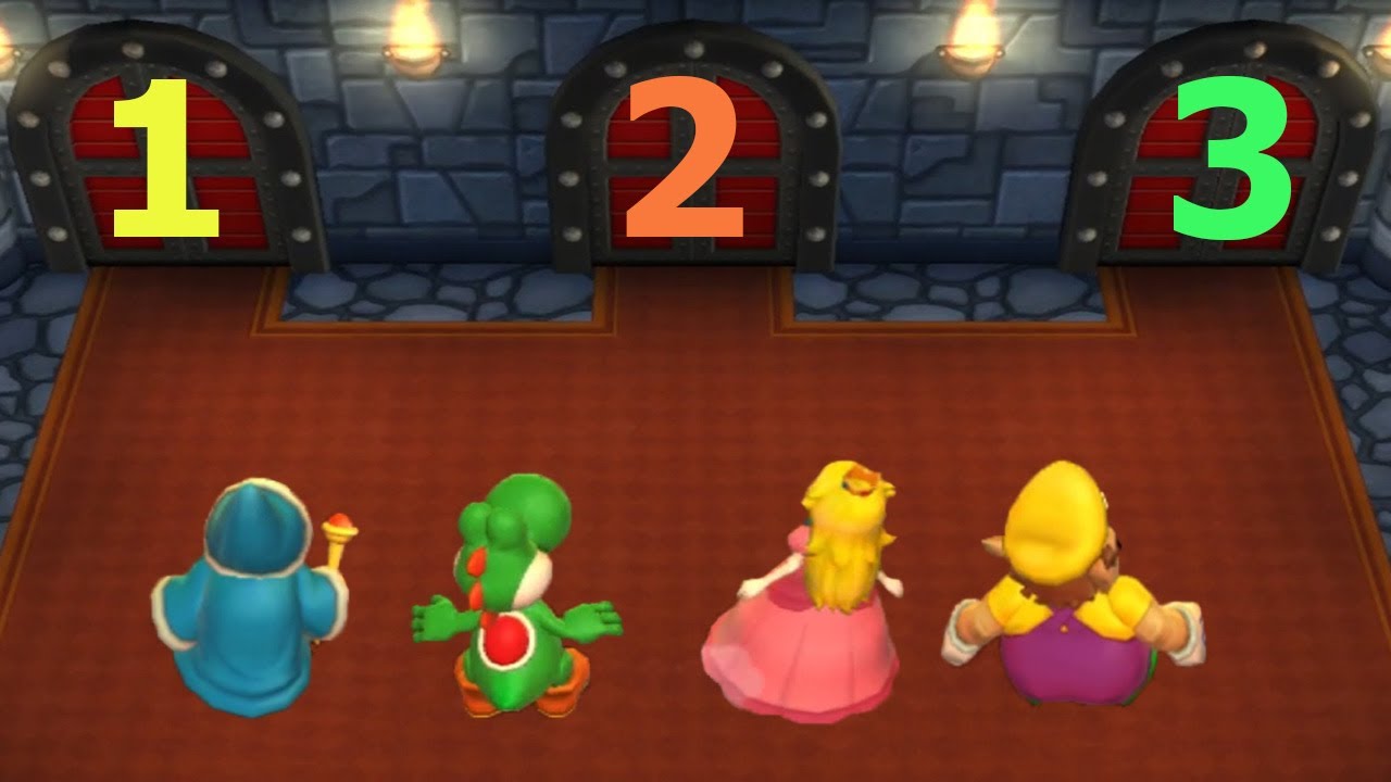MARIO PARTY 9 MINIGAMES - MAGIKOOPA VS YOSHI VS PEACH VS WARIO (MASTER CPU)