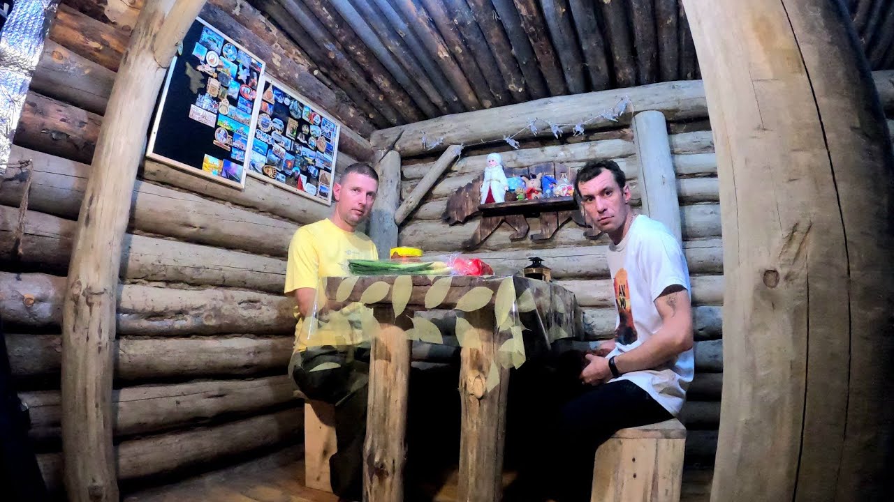 СПЛАВ ПО РЕКЕ.ПОСЕЩЕНИЕ ДОМА.В ГОСТЯХ В ЗЕМЛЯНКЕ У БЕРЕЗЫ.