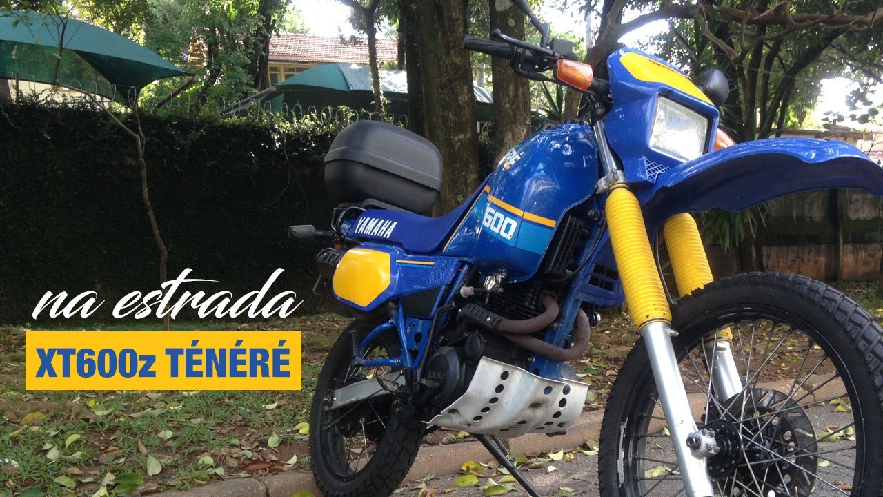 Na estrada com a XT600z Ténéré