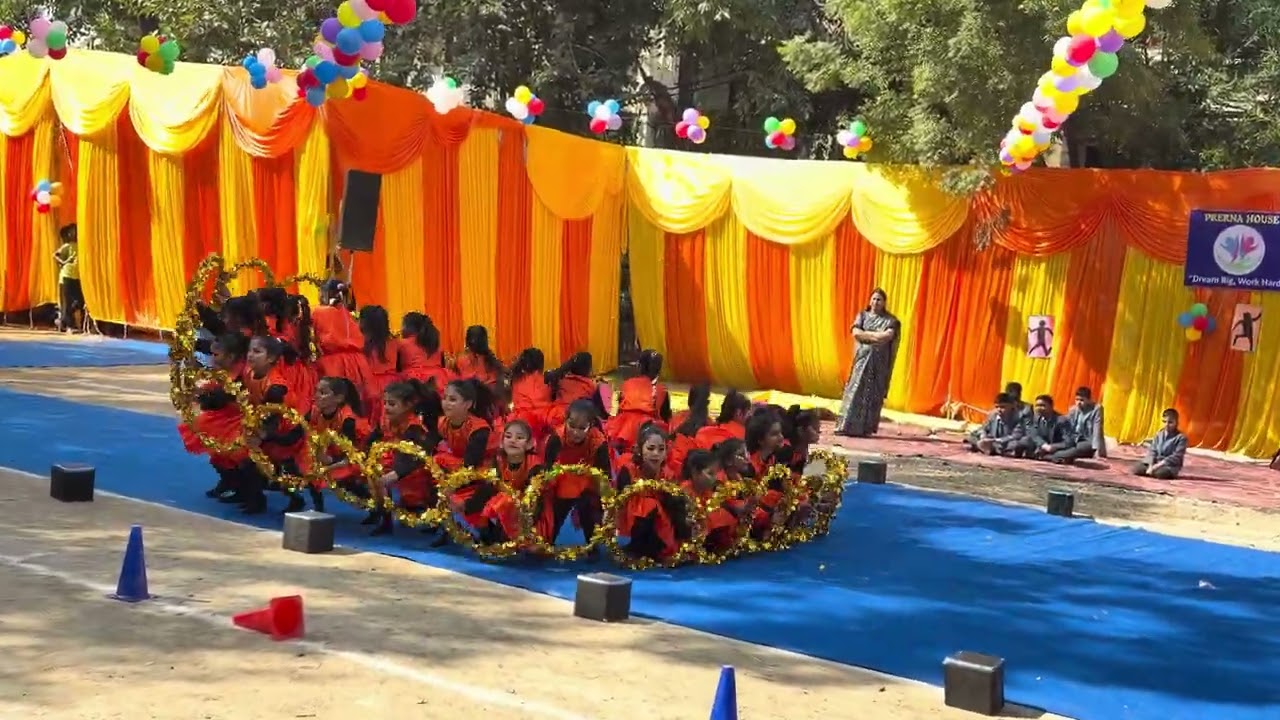 Sports day ￼hoopla dance S . D . P public School film city dance Academy. ￼
