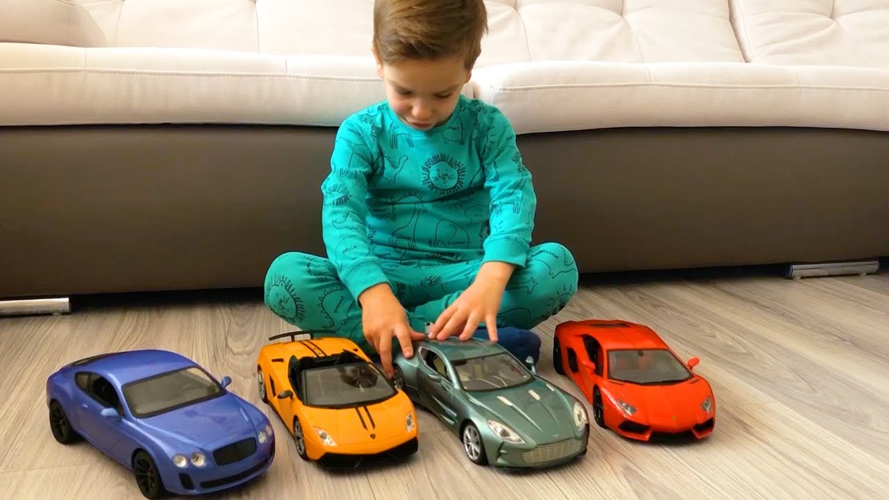 Mark plays with cars for many episodes in a row
