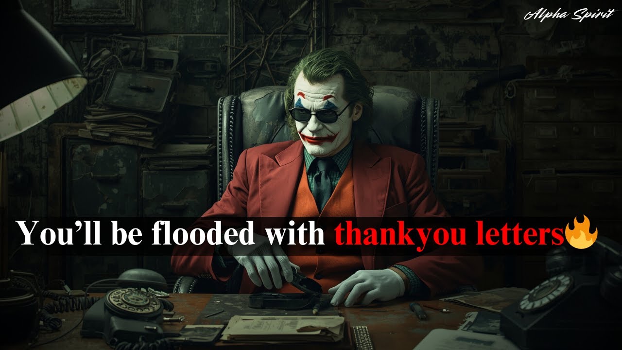 You shut down the BS that was draining millions, even the insiders missed it - Joker Speech