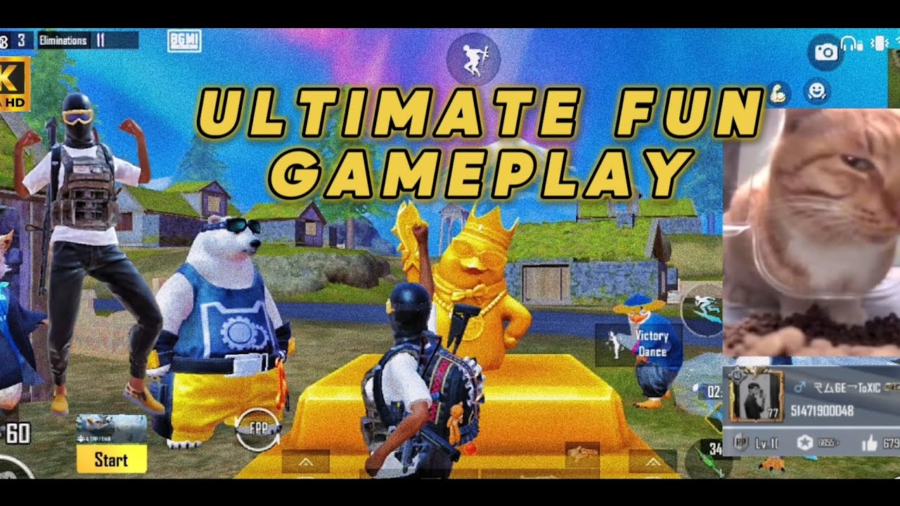 ULTIMATE FUN GAMEPLAY! 😂👌 in BGMI @ragetoxicislive 