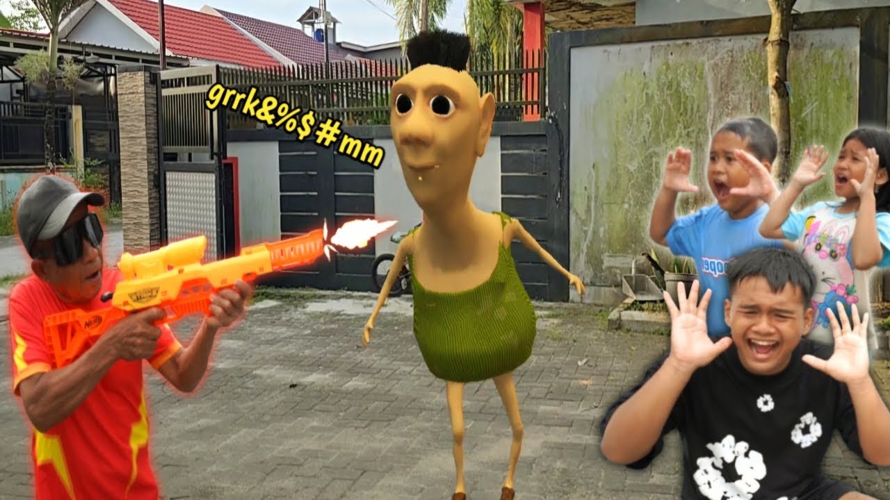 KAKEK MELAWAN HAMOOD HABIBI 😱