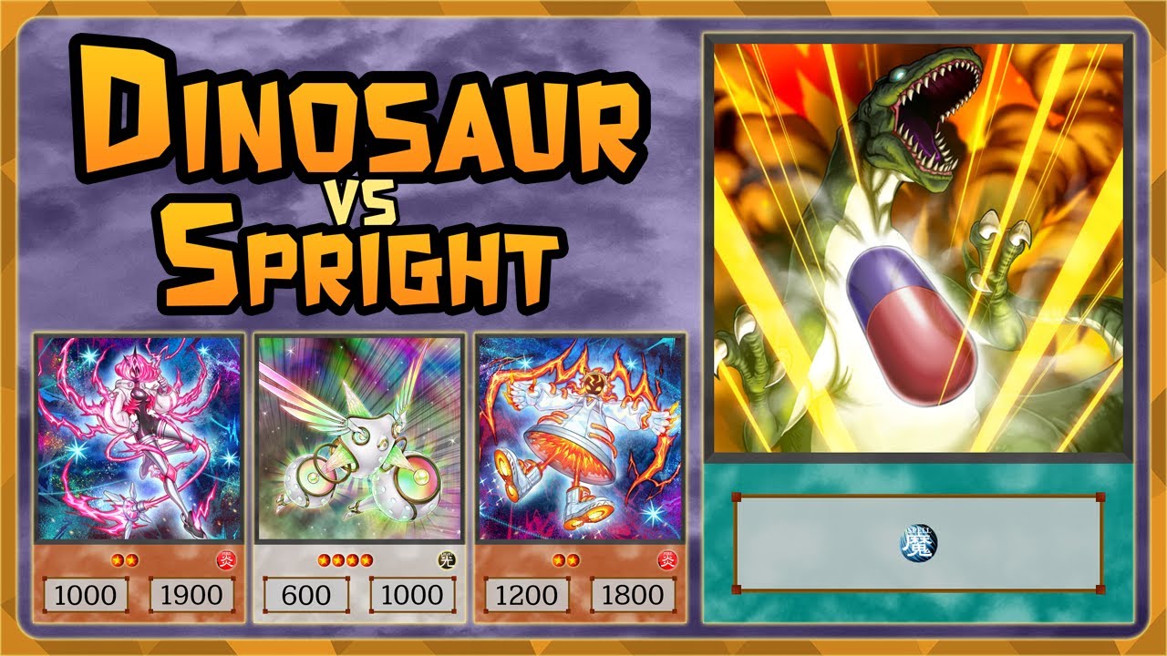 DINOSAUR vs SPRIGHT OTK Through 5 Negates + No Misc! | Yu-Gi-Oh! Master Duel