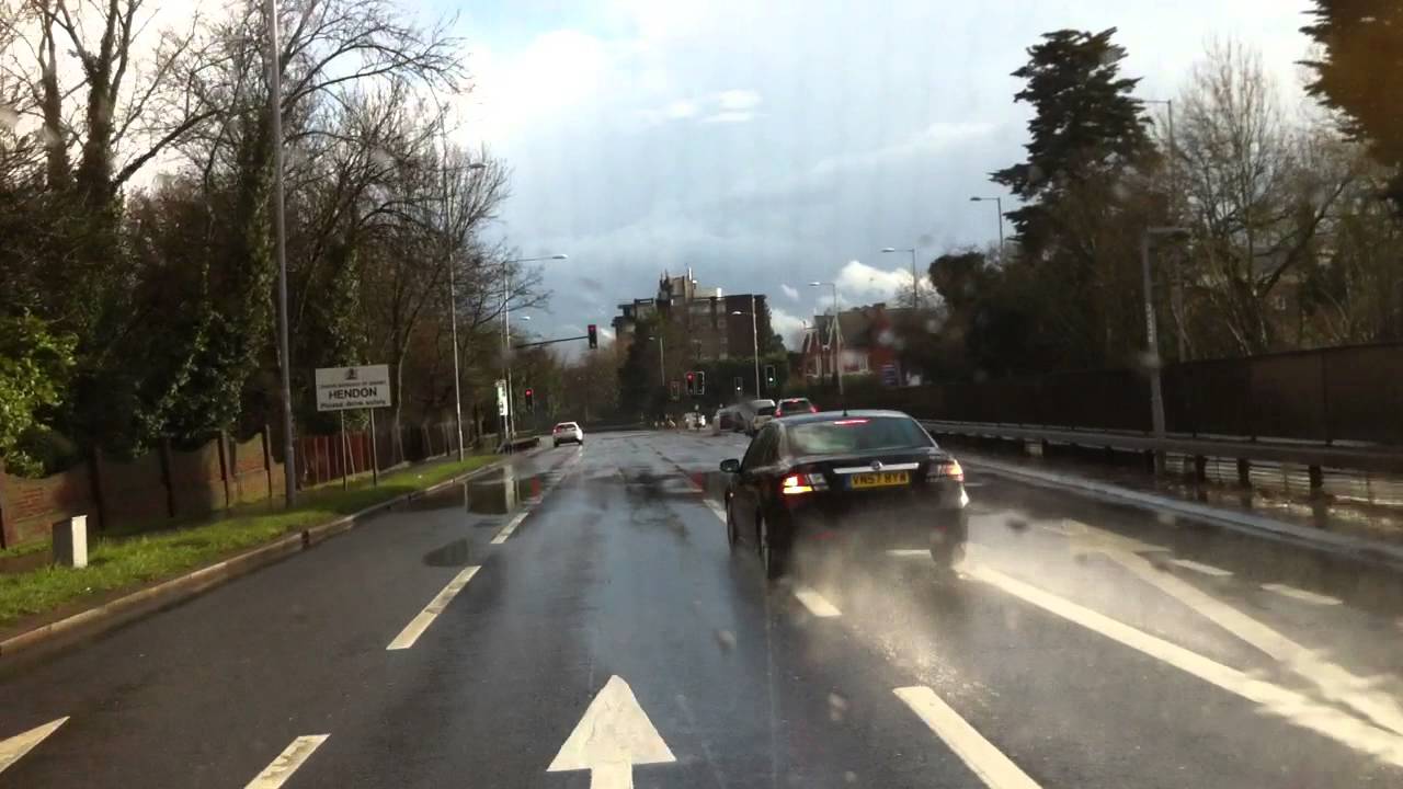 London streets (365.) - Field Mead (NW5) - A1 - A406 (North)