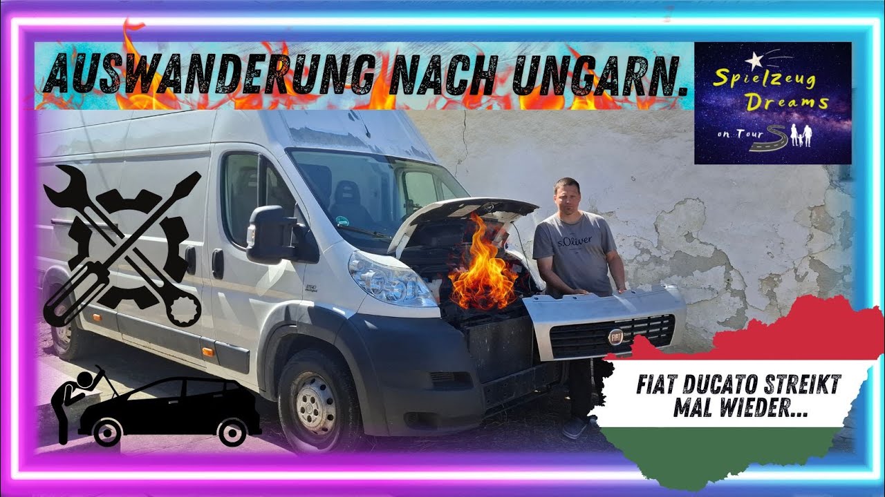 Fiat Ducato streikt mal wieder und muss repariert werden treibt uns dieses Auto in den Ruin? #fiat