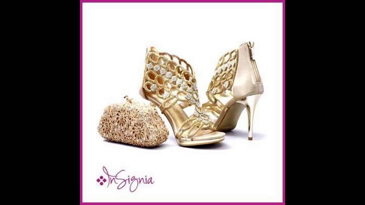 Insignia Wedding Shoes And Clutches