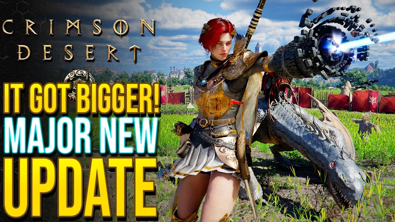 It Got Even Bigger! Crimson Desert New UPDATE 1.10 Just Dropped
